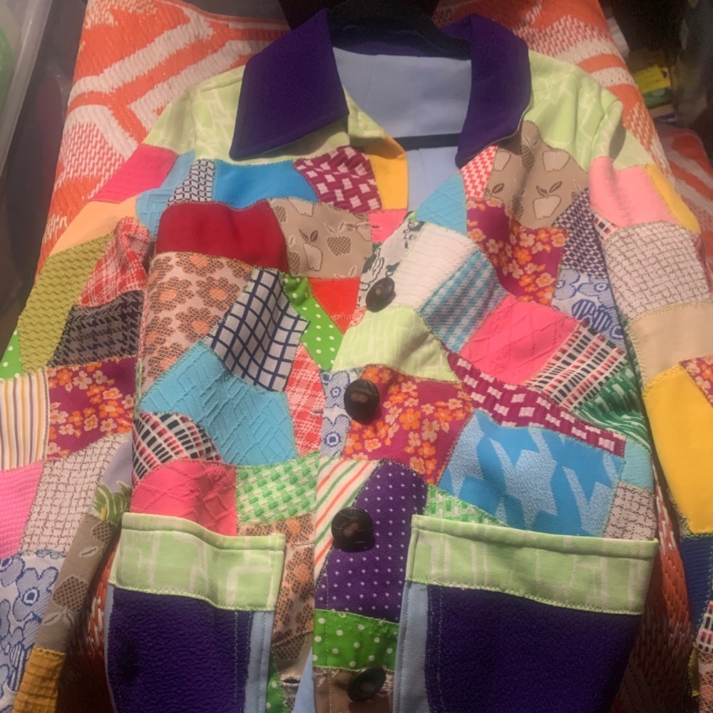 Colorful blazer